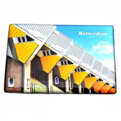Fridge magnet rotterdam cube houses row epoxy Fridge magnet rotterdam cube houses row epoxy