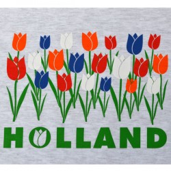 T-shirt grau regular holland tulpen T-shirt grau regular holland tulpen