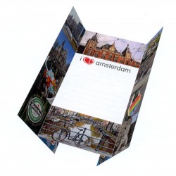 Schleife faltkarte amsterdam
