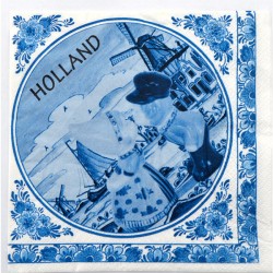 Servieten küssenden paares delfter blau blumenschmuck Servieten küssenden paares delfter blau blumenschmuck