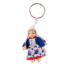 Schlüsselanhänger porzellanpuppe holland tracht Schlüsselanhänger porzellanpuppe holland tracht