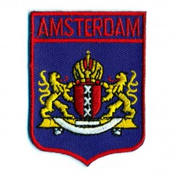 Badge patch amsterdam city logo Badge patch amsterdam city logo