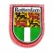 Abzeigen ärmel emblem wappen rotterdam 7.5 x 6 cm