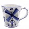 Mug delft blue windmill relief