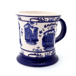 Cup / mug delft blue amsterdam relief Cup / mug delft blue amsterdam relief