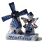 Combi holland delfter blau mühle milchmädchen 9 x 7.5 x 4 cm