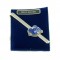 Tie clip silver holland blue