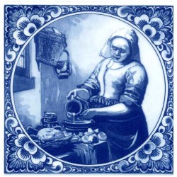 Delfter blau fliesen milchmädchen vermeer Delfter blau fliesen milchmädchen vermeer