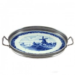 Fach delft blue mühle groß Fach delft blue mühle groß