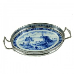 Fach delft blue mühle klein Fach delft blue mühle klein