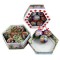 Holland christmas balls mill tulips set 6 cm