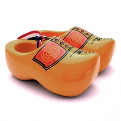 Souvenir wooden shoes farmer 10 cm Souvenir wooden shoes farmer 10 cm
