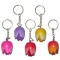 Houten tulp sleutelhanger 3.5 cm
