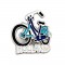 Pin broche holland fiets kleur