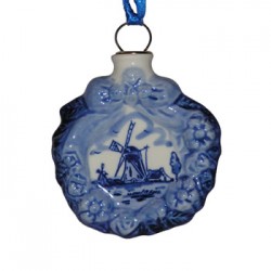 Weihnachtskranz delfter blau Weihnachtskranz delfter blau
