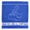 Keukendoek klomp tulp blauw