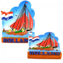 Magnete holland botter farbe flag 2d polystone Magnete holland botter farbe flag 2d polystone