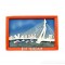 Fridge magnet rotterdam erasmus bridge 2d