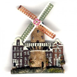Fridge magnet gauntry windmill rotating blades color Fridge magnet gauntry windmill rotating blades color