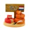 Miniatur gouda und edam käse holland