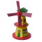 Molen hout geel 15 cm