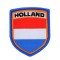 Gestickten ärmel emblem holland flagge orange