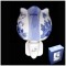 Delft blue night / wall light tulip