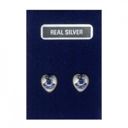 Ohrringe steckers stange silber herz delfter blau mühle 8 mm Ohrringe steckers stange silber herz delfter blau mühle 8 mm