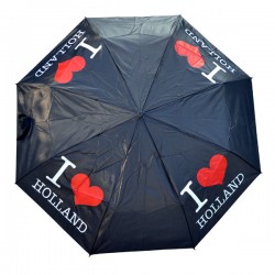 Paraplu i love holland zwart Paraplu i love holland zwart