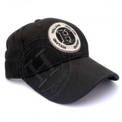 Pet / baseball cap holland zwart borduur katoen robin ruth Pet / baseball cap holland zwart borduur katoen robin ruth