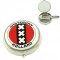 Pocket asbak amsterdam rood
