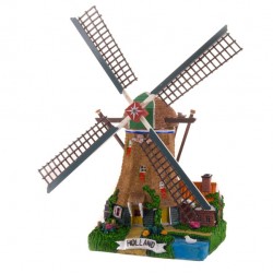 Polder windmill polystone rotating blades light color Polder windmill polystone rotating blades light color