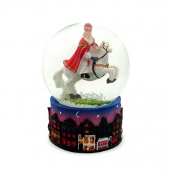 Snow globe sinterklaas horse Snow globe sinterklaas horse