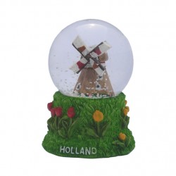 Schneekugel holland mühle 4.5 cm Schneekugel holland mühle 4.5 cm