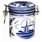 Sirup waffeln topf delfter blau blumen mühle 14 cm
