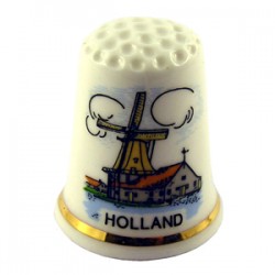 Thimble windmill at house color